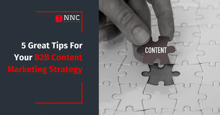 5 Tips for your B2B content marketing strategy